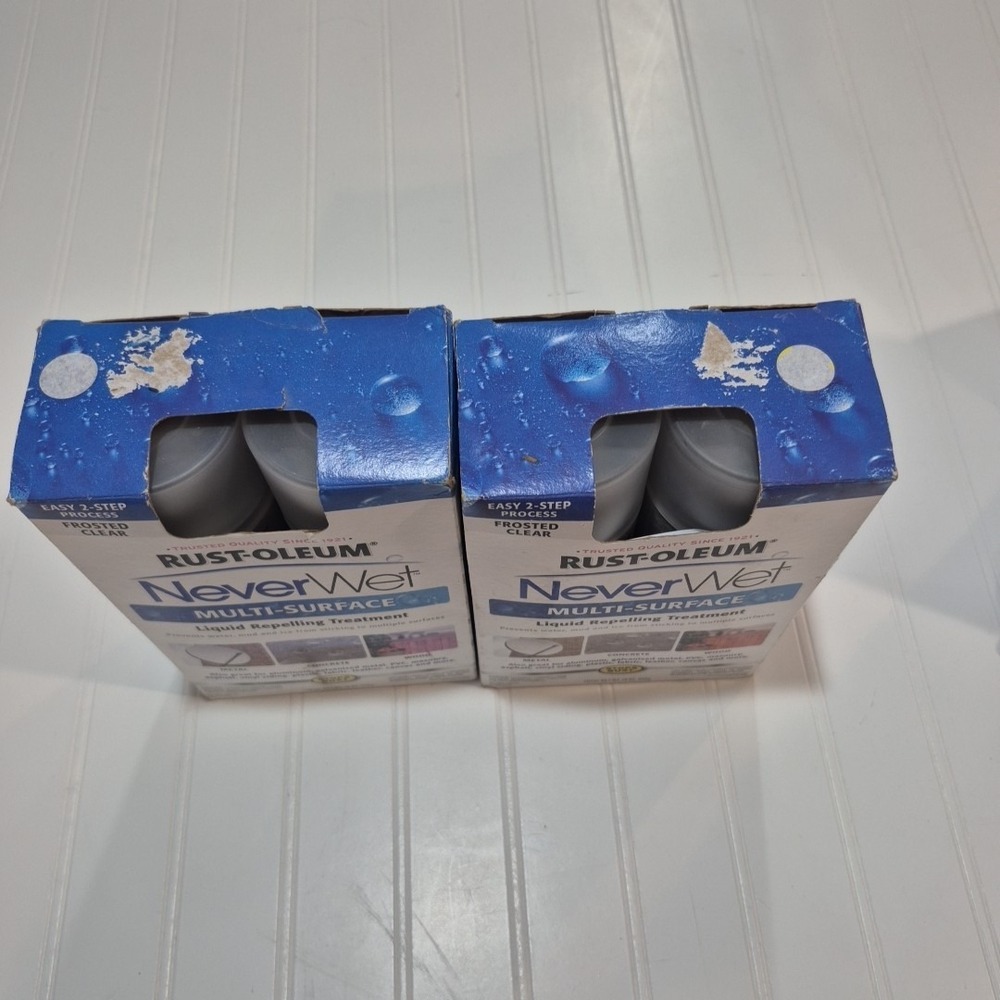 Lot Of 2 Rust-Oleum 18 oz NeverWet Multi Surface Liquid Repellant Waterproof - Picture 4 of 8